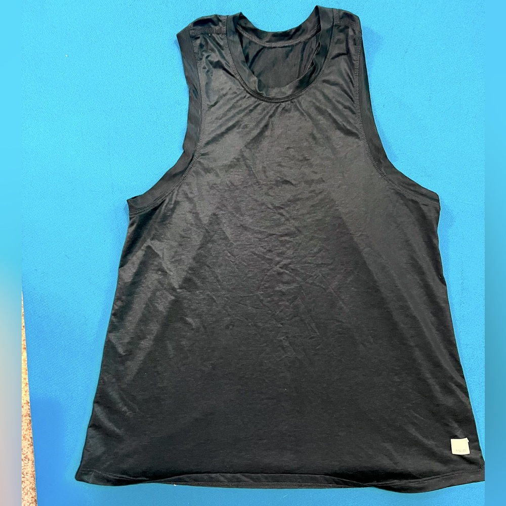 Vuori Black Performance Tank Top